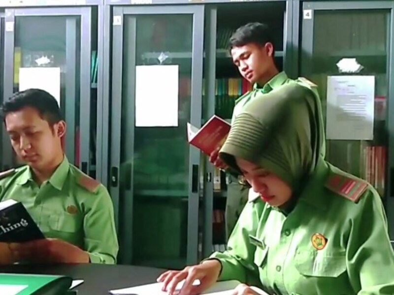 Ruang baca Prodi DIII Akupunktur